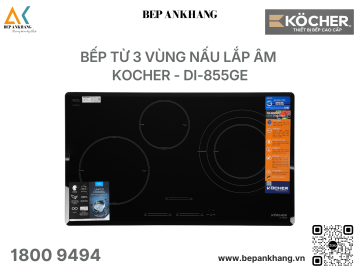 Bếp từ Kocher  DI-855GE - Made in Germany